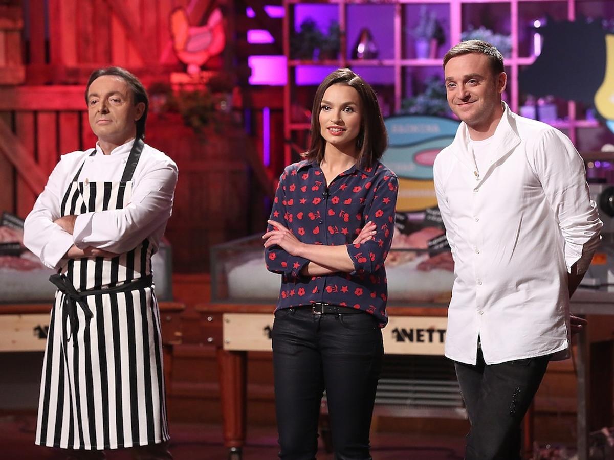 Mateusz Gessler na planie MasterChef Junior