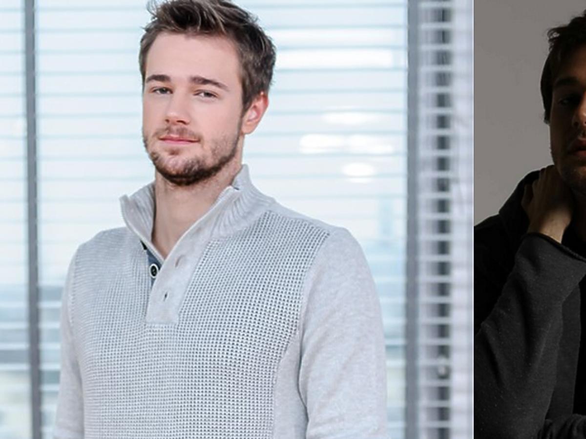 Mateusz Jarzębiak w roli modela