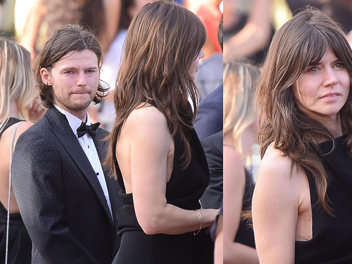 Mateusz Kościukiewicz i Małgorzata Szumowska w Cannes
