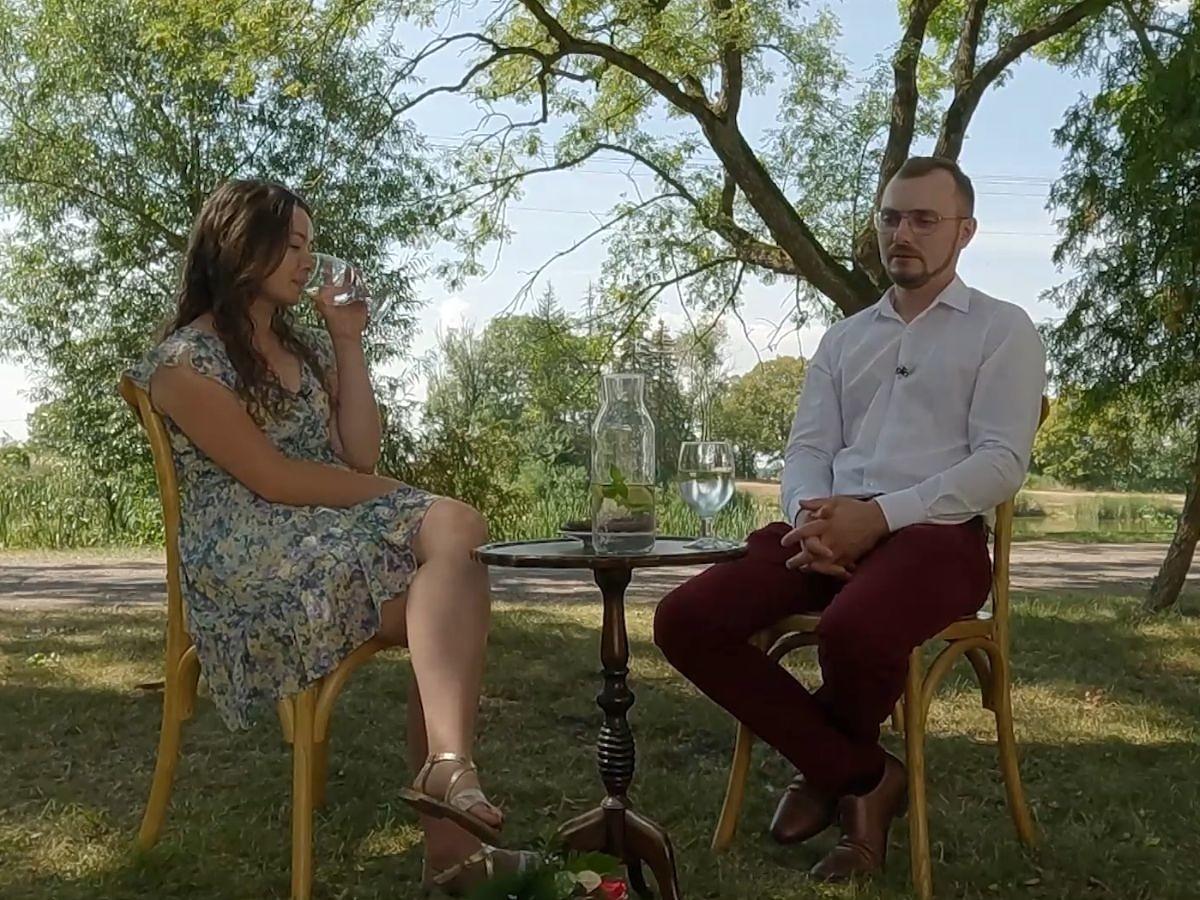 Mateusz z Rolnik szuka żony na spotkaniu z Agnieszką