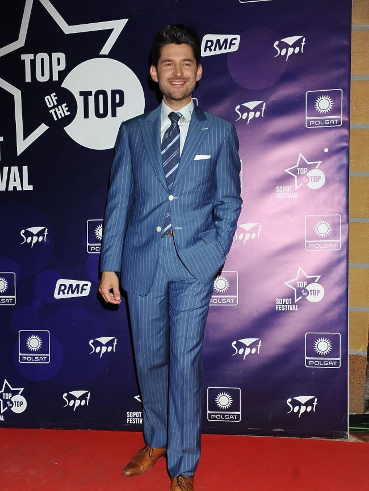 Matt Dusk podczas pierwszego dnia Sopot Top of the Top Festival 2013