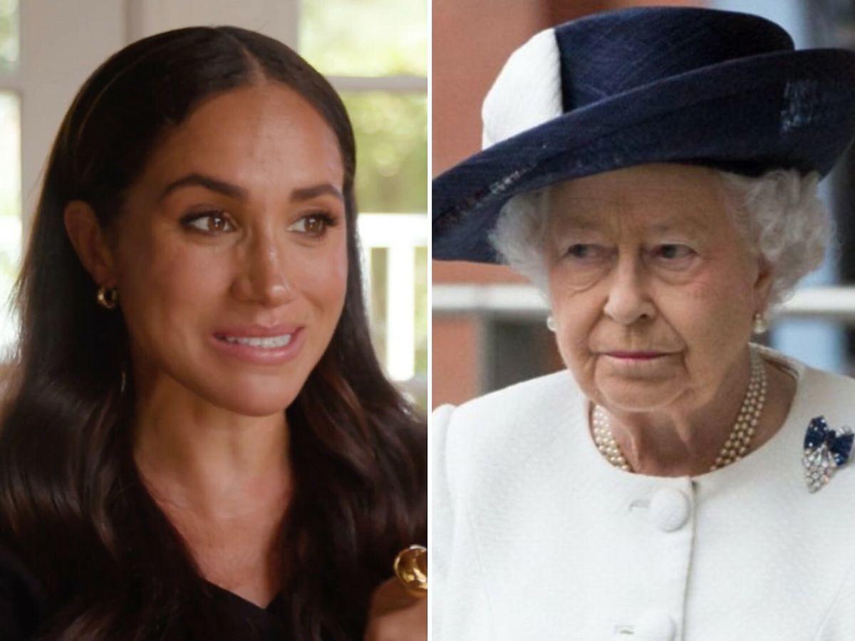 Meghan Markle i królowa Elżbieta II