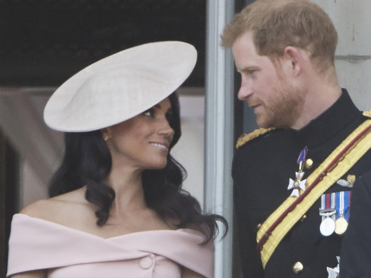 Meghan Markle i książę Harry na urodzinach Elżbiety II