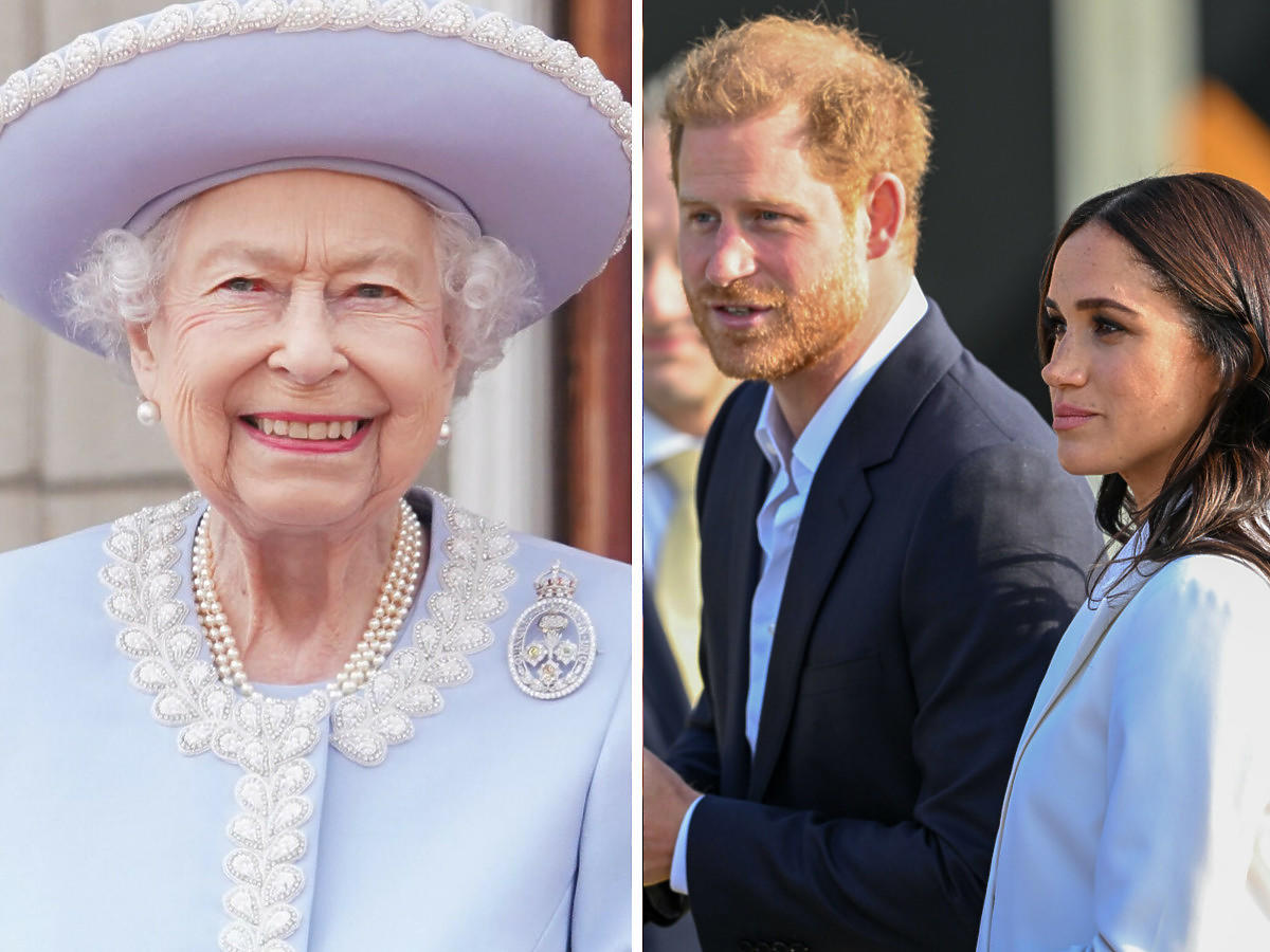 Meghan Markle i książę Harry pojawili się na Platynowym Jubileuszu królowej Elżbiety II!