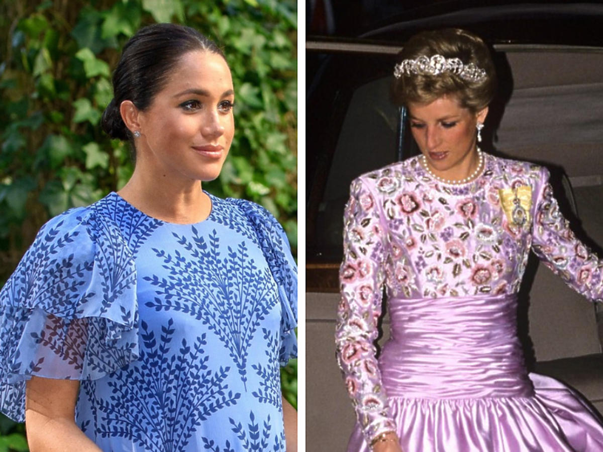 Meghan Markle, księżna Diana z tiarą