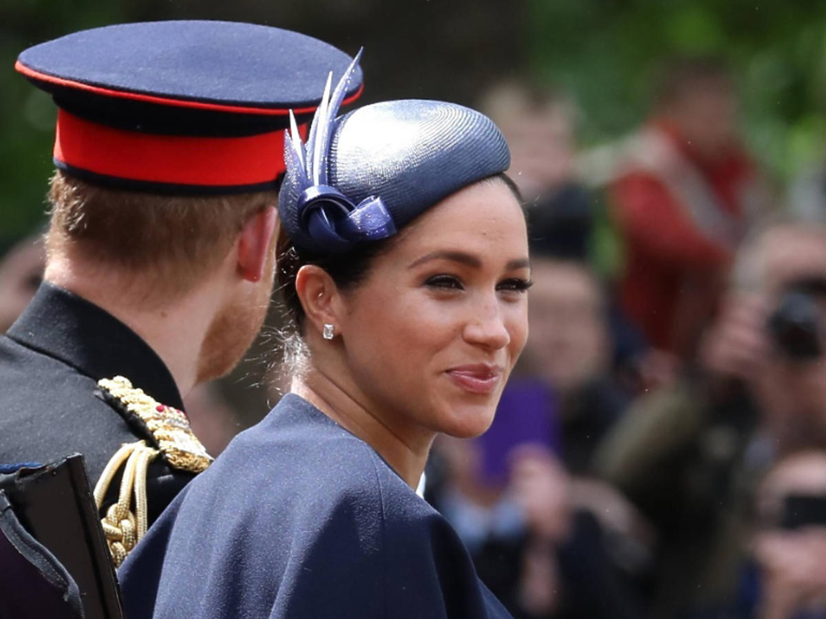 Meghan Markle na obchodach z okazji urodzin królowej Elżbiety II