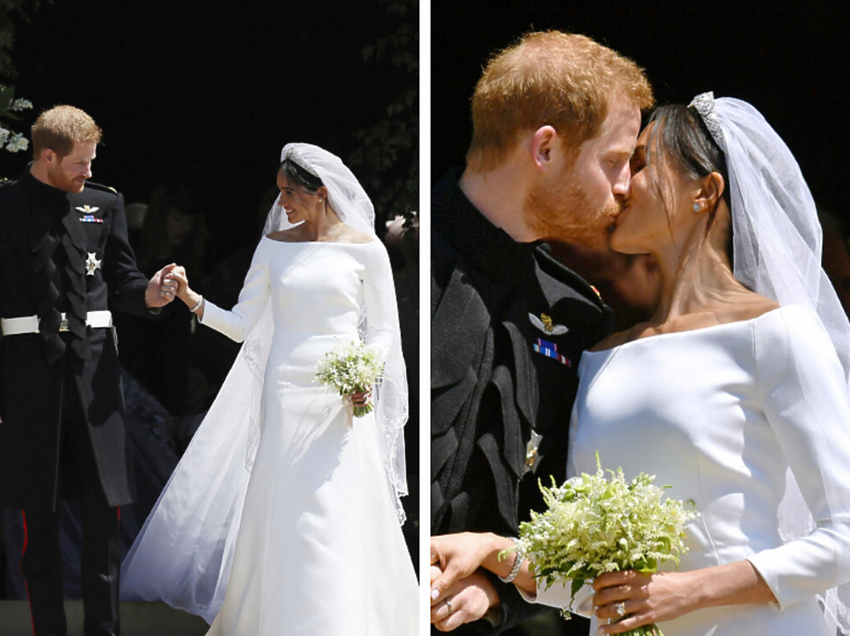 Meghan Markle w sukni ślubnej