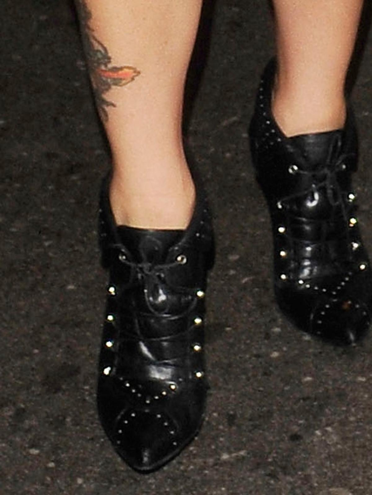 Mel C i Mel B ze Spice Girls wracają z imprezy w Londynie