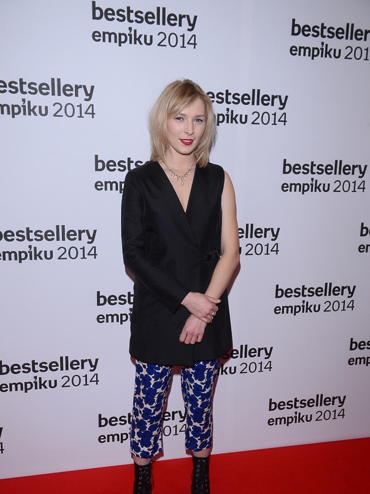 Mela Koteluk na gali Bestsellery Empiku 2014
