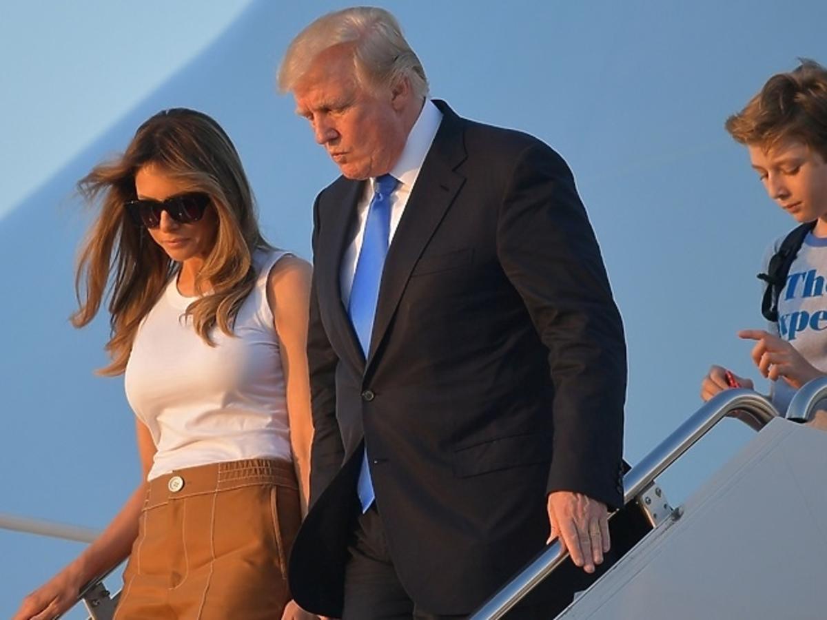 Melania Trump, Donald Trump, Barron Trump