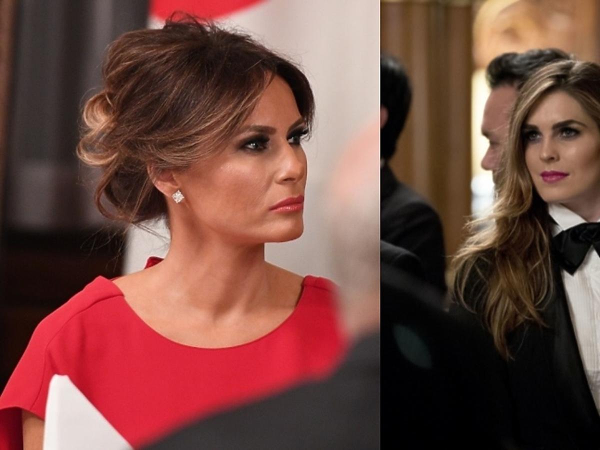 Melania Trump, Hope Hicks