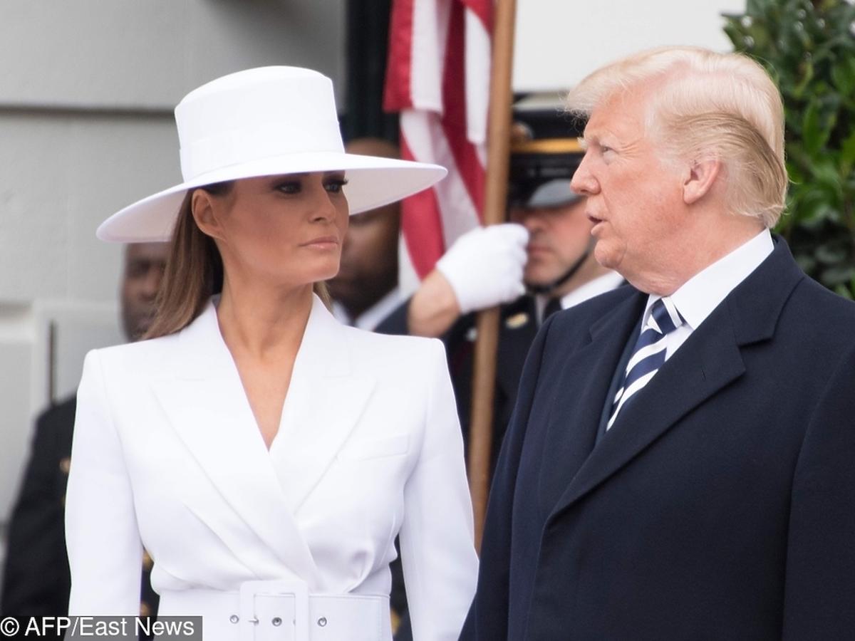 Melania Trump i Donald Trump w Waszyngtonie