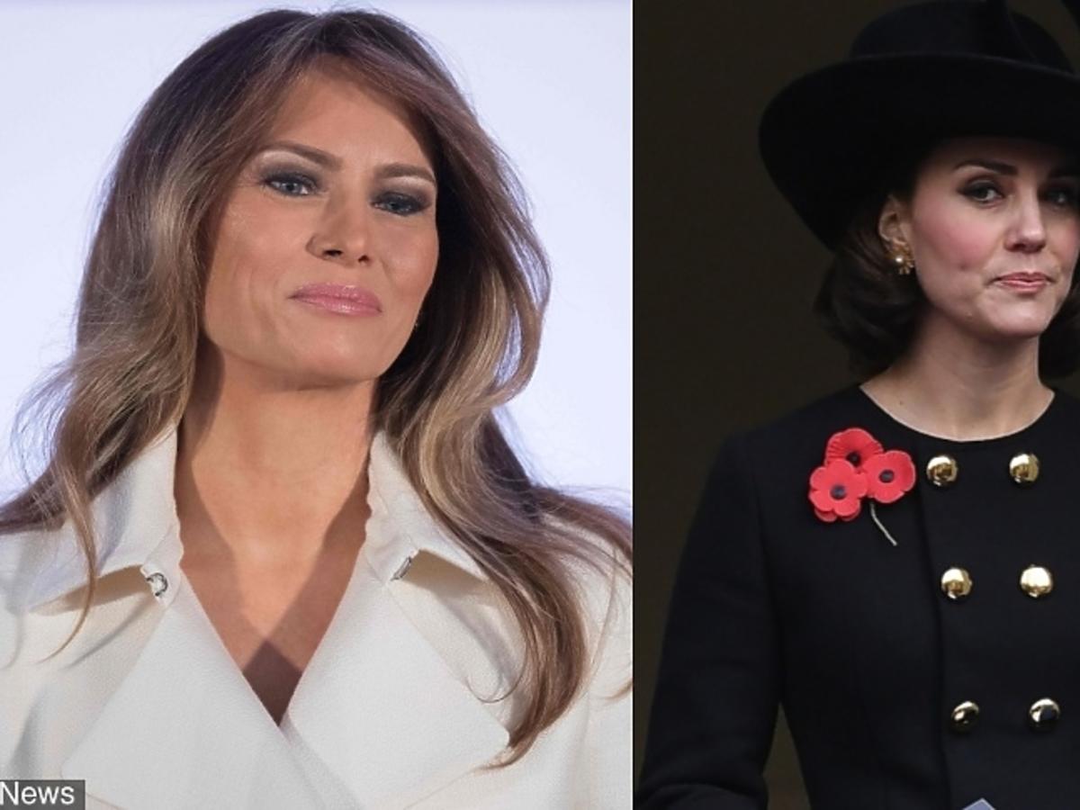 Melania Trump, księżna Kate