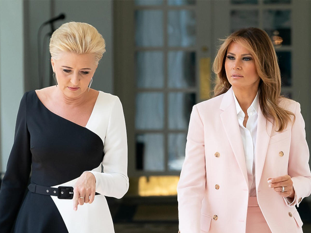 Melania Trump o Agacie Dudzie