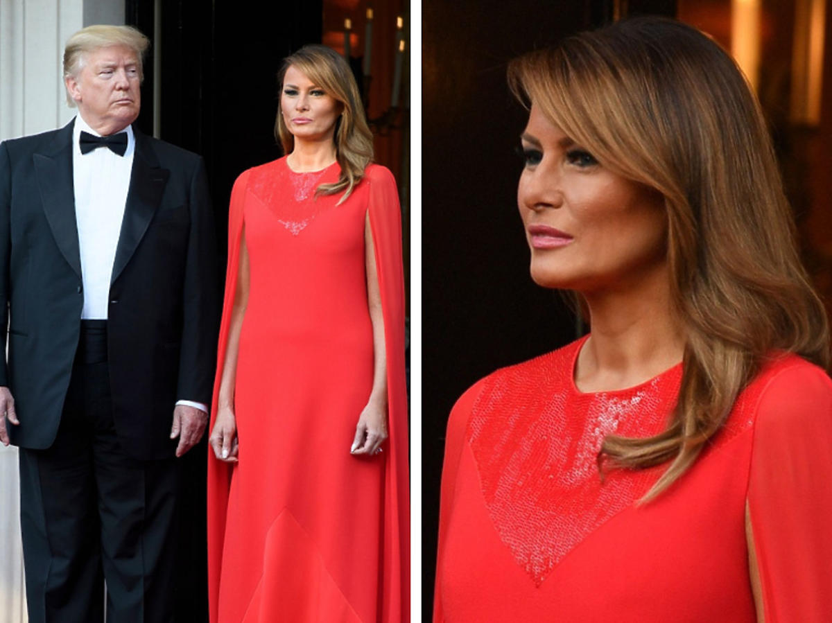 Melania Trump  z Donaldem 