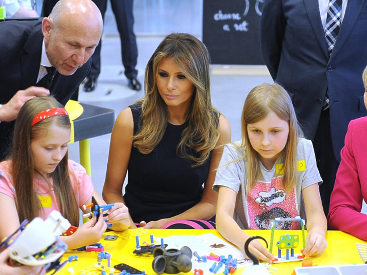 Melania Trump żałuje, że do Polski nie wzięła syna