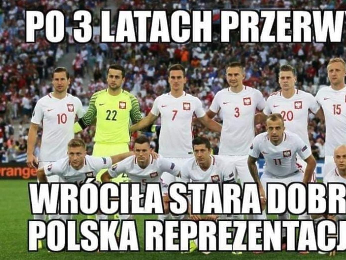 Memy po mecz Polska Kolumbia