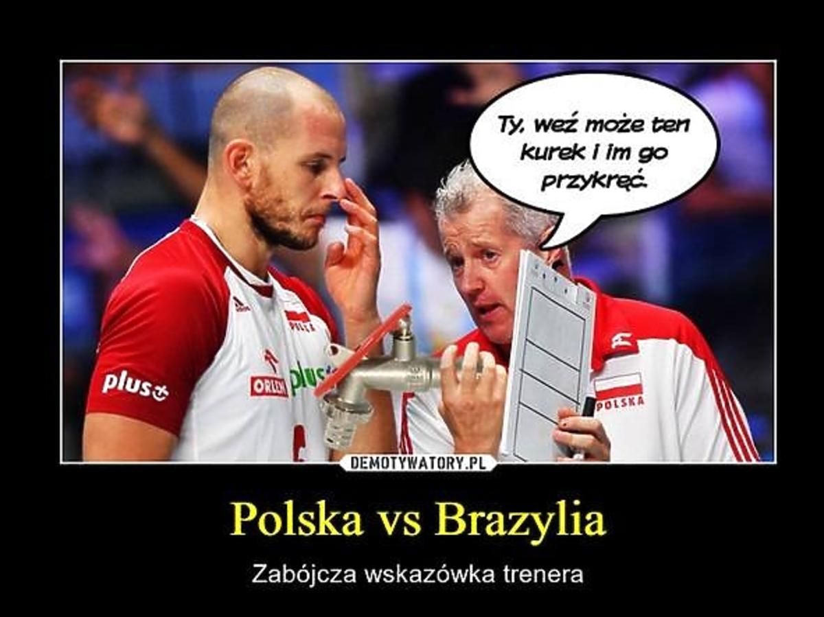 Memy po meczu Polska-Brazylia
