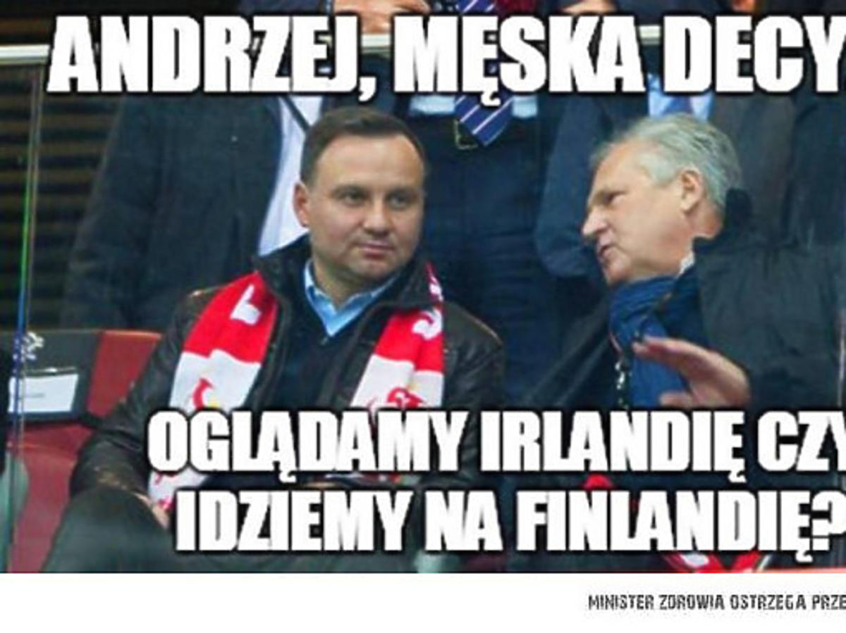 Memy po meczu Polska - Irlandia Północna
