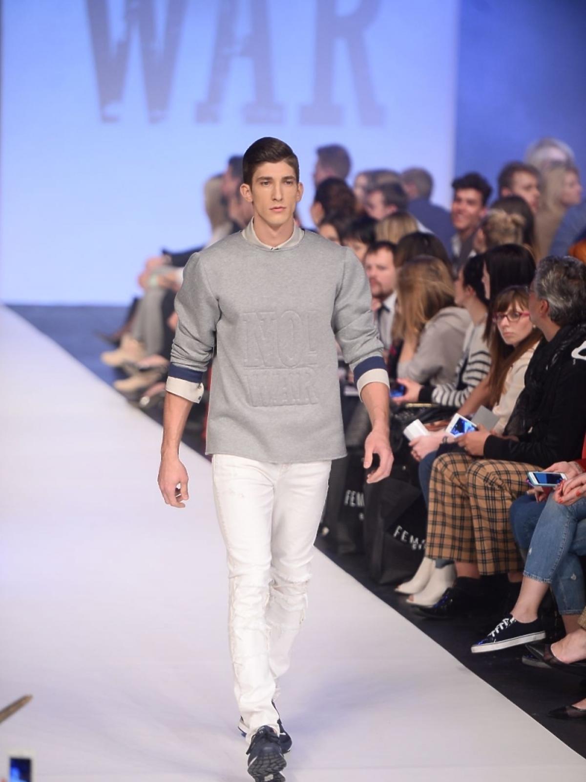 Michał Baryza na Fashion Week w Łodzi