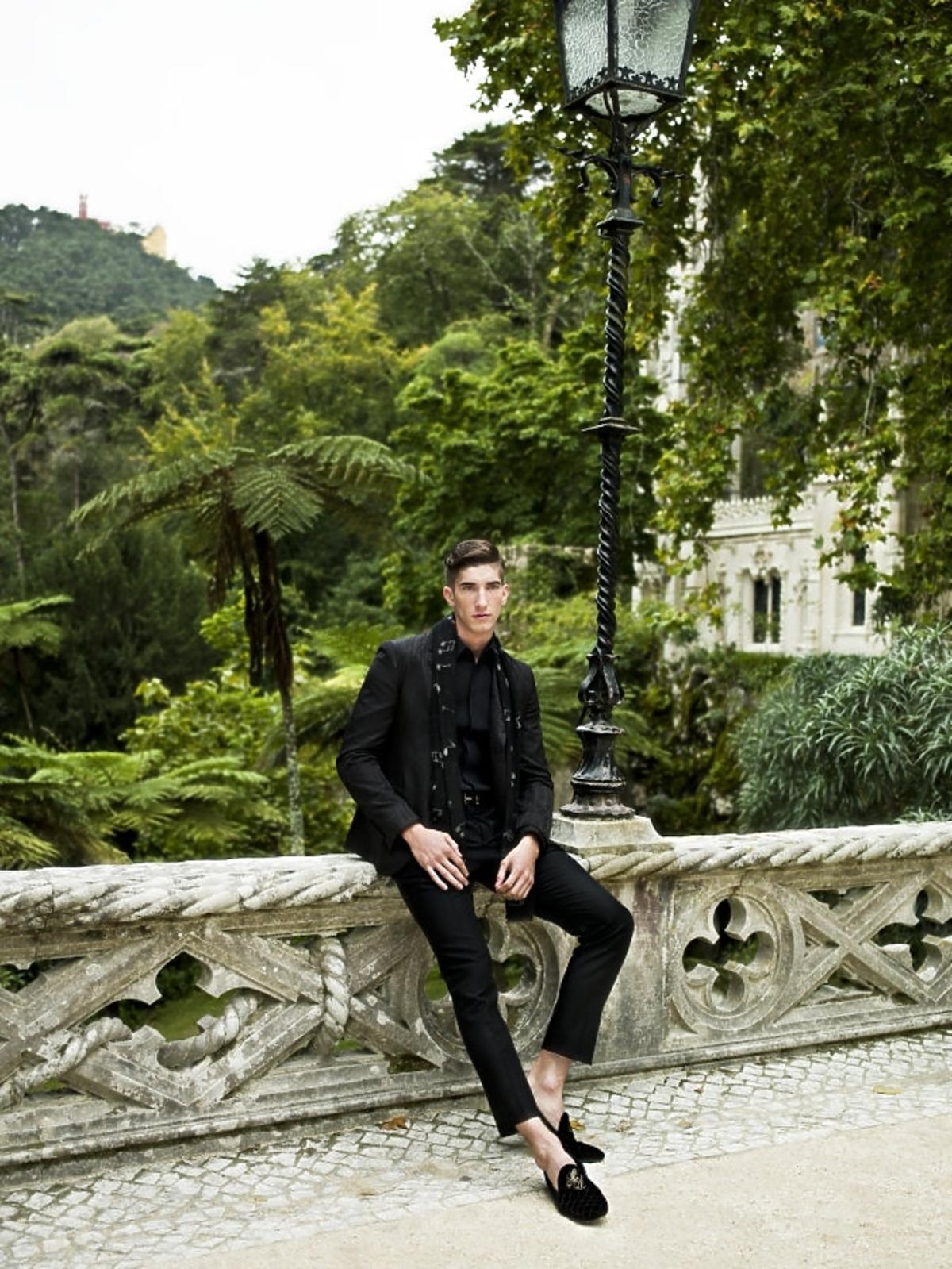 Michał Baryza w sesji Top Model