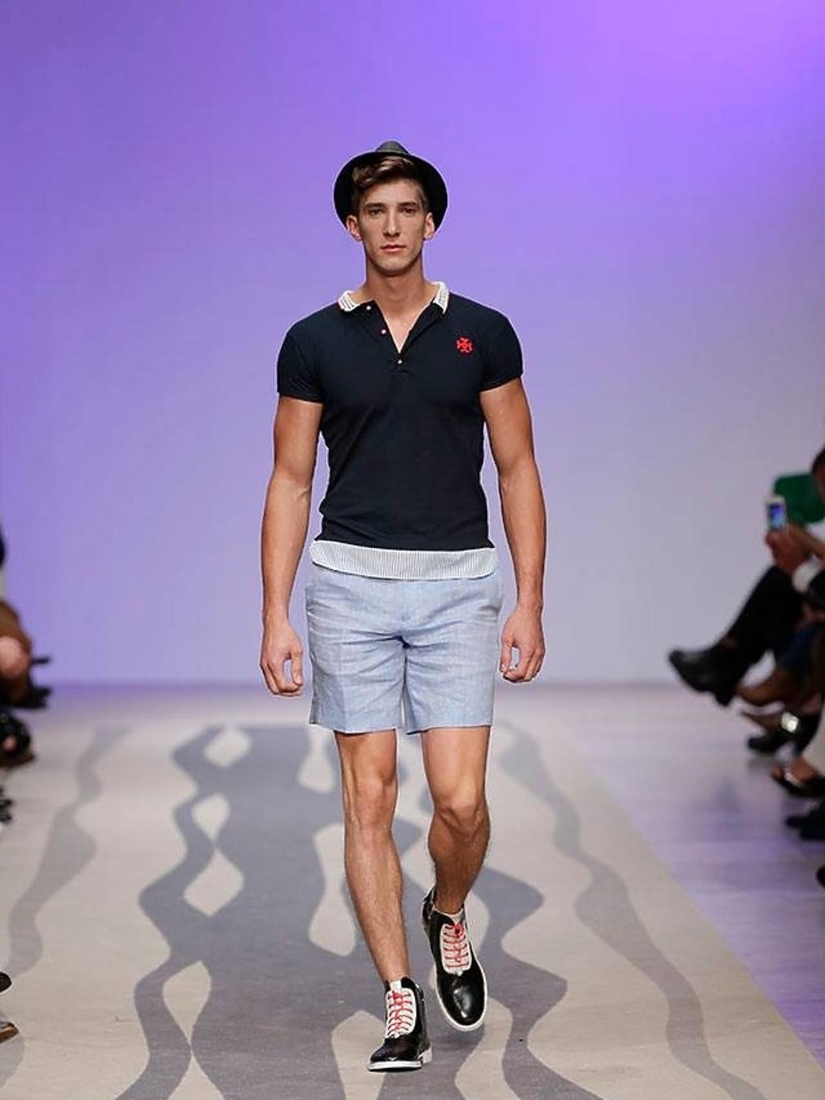 Michał Baryza z Top Model na Fashion Weeku w Lizbonie