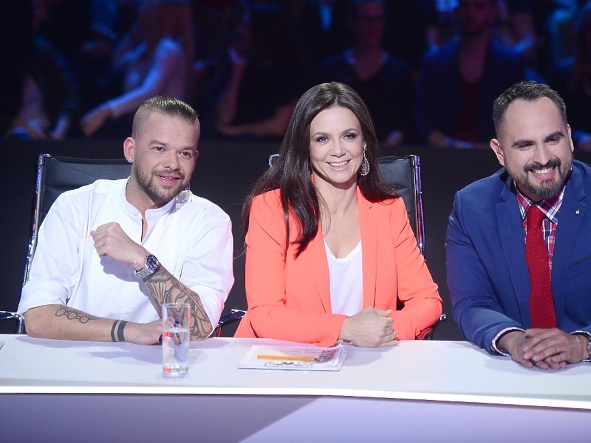 Michał Piróg, Kinga Rusin i Agustin Egurolla w programie