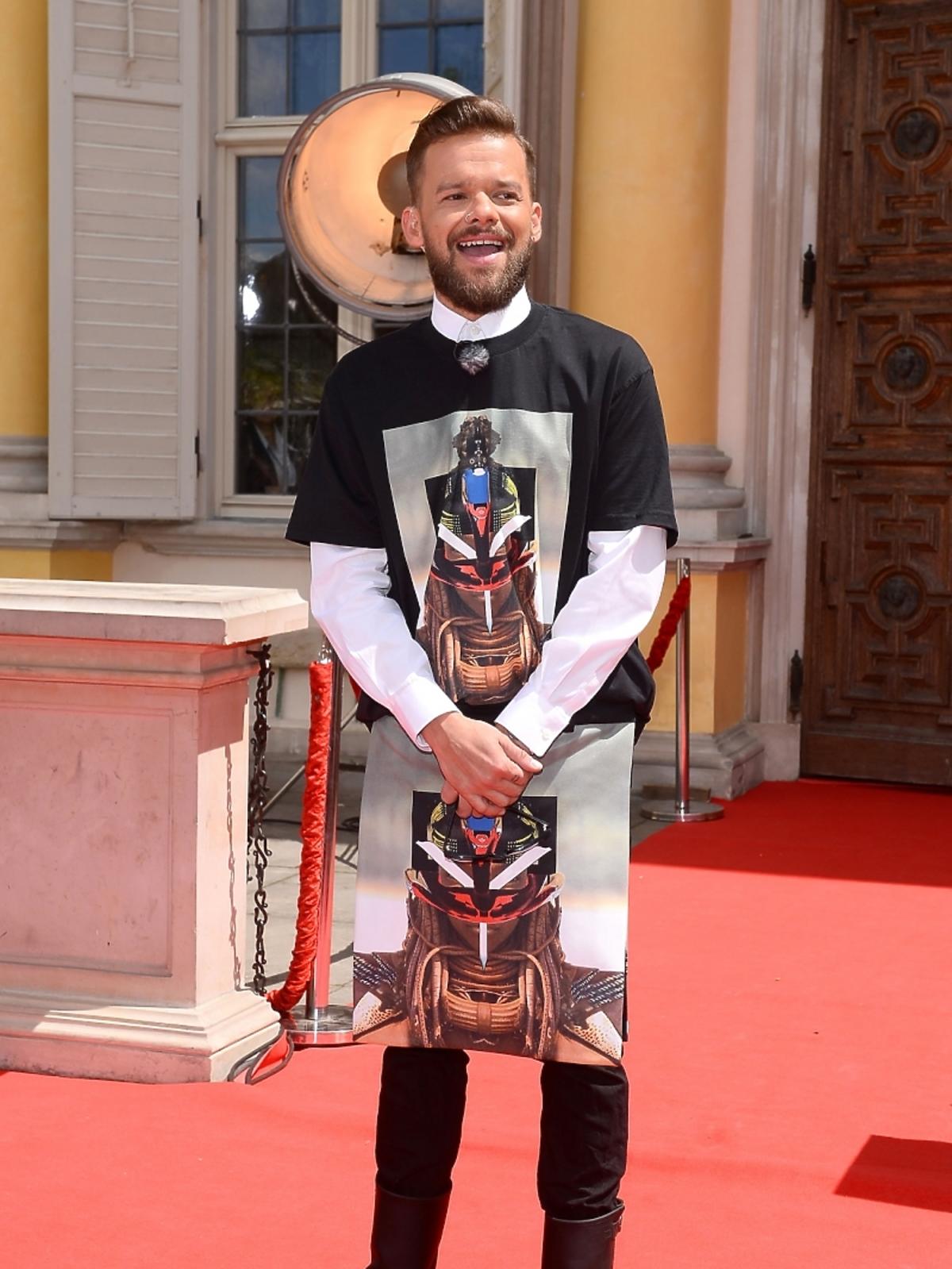 Michał Piróg na castingu Top Model 4 w Warszawie