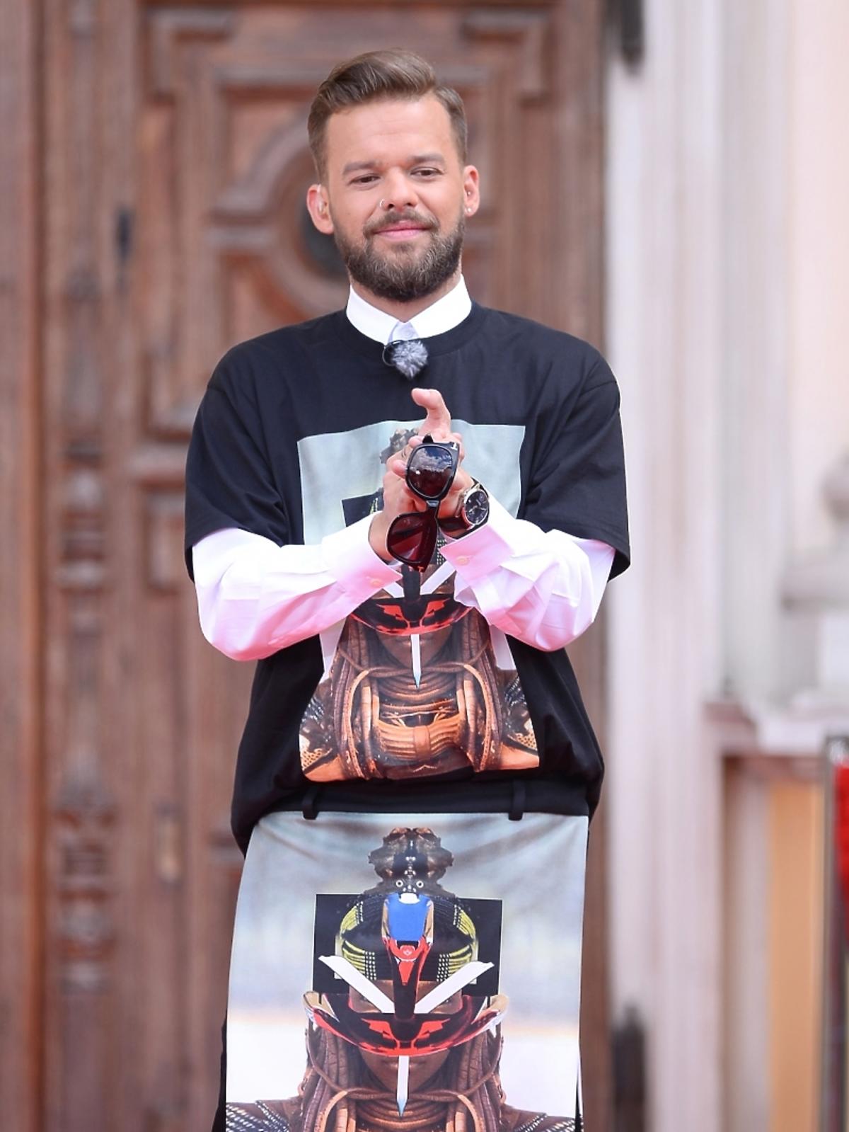 Michał Piróg na castingu Top Model 4 w Warszawie
