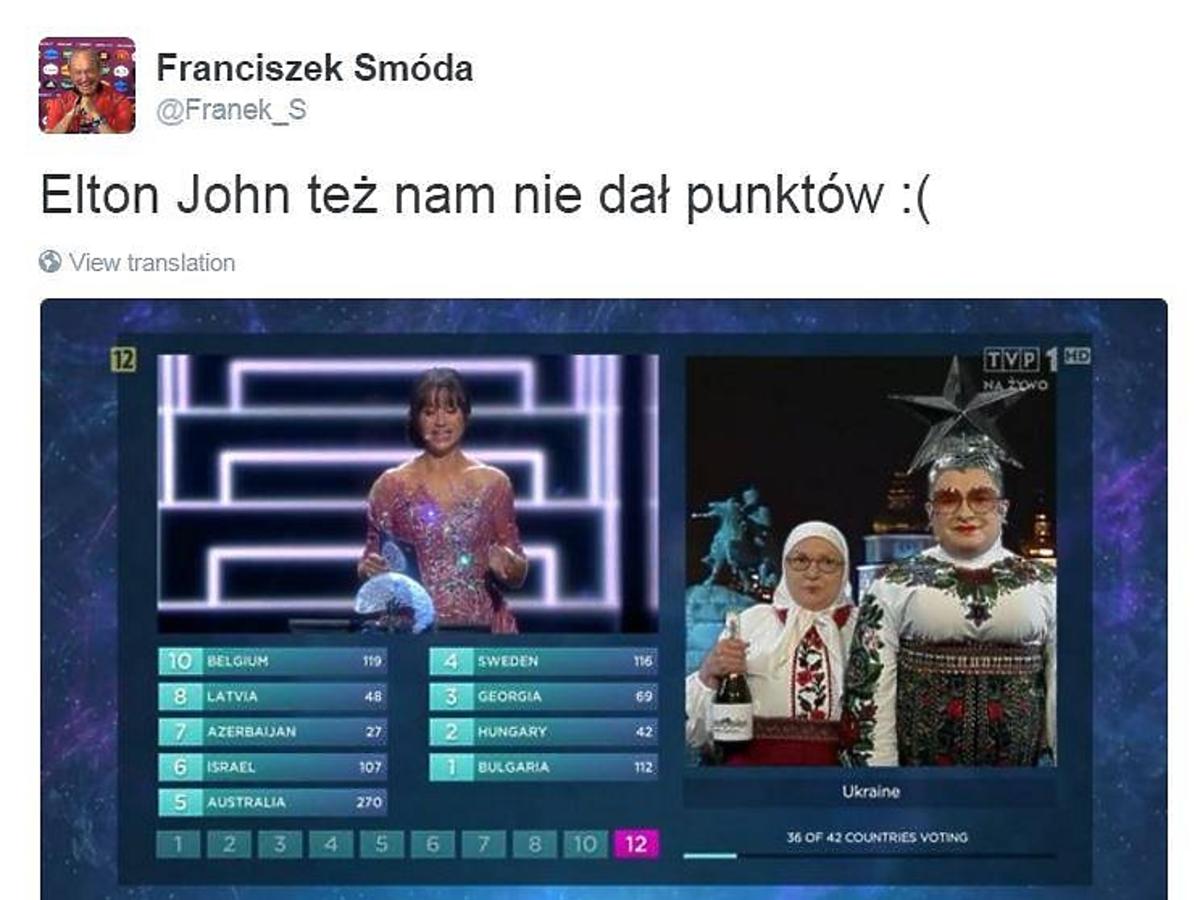 Michał Szpak Eurowizja MEMY