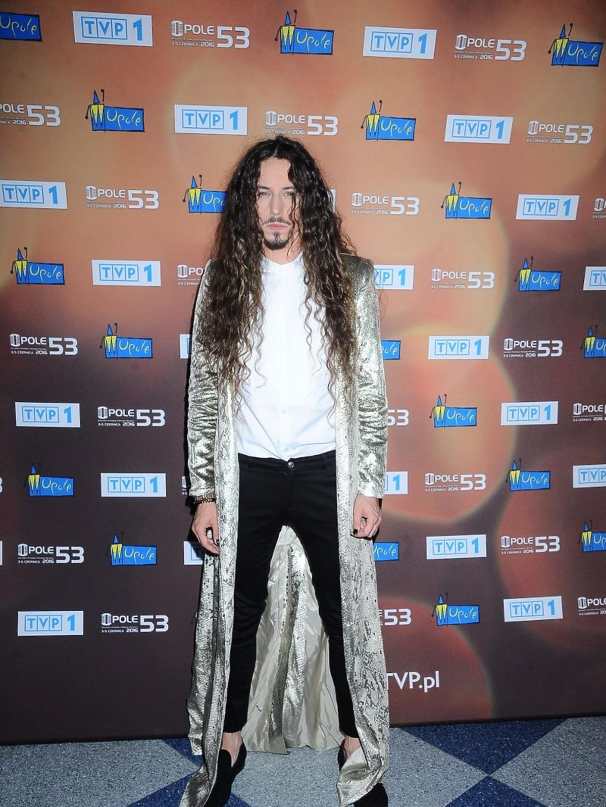 Michał Szpak na Festiwalu w Opolu