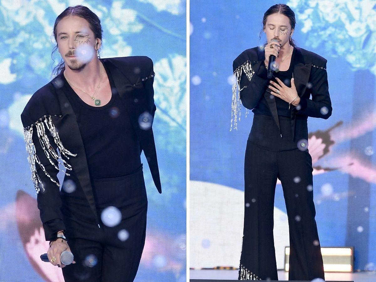 Michał Szpak na koncercie Polsatu