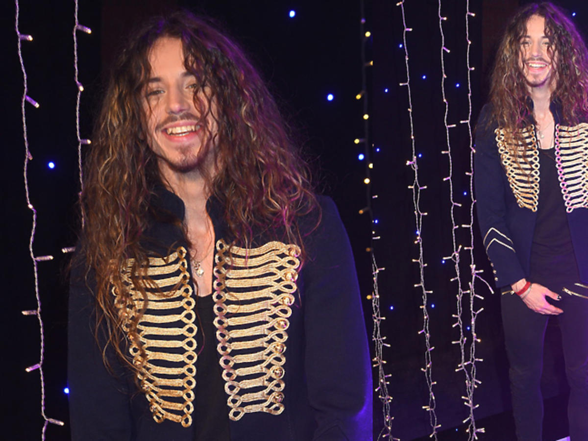 Michał Szpak na konferencji Sylwestra z Dwójką