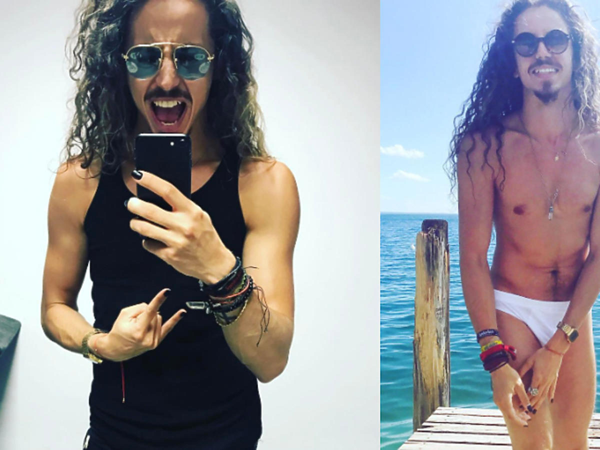 Michał Szpak na wakacjach w samej bieliźnie