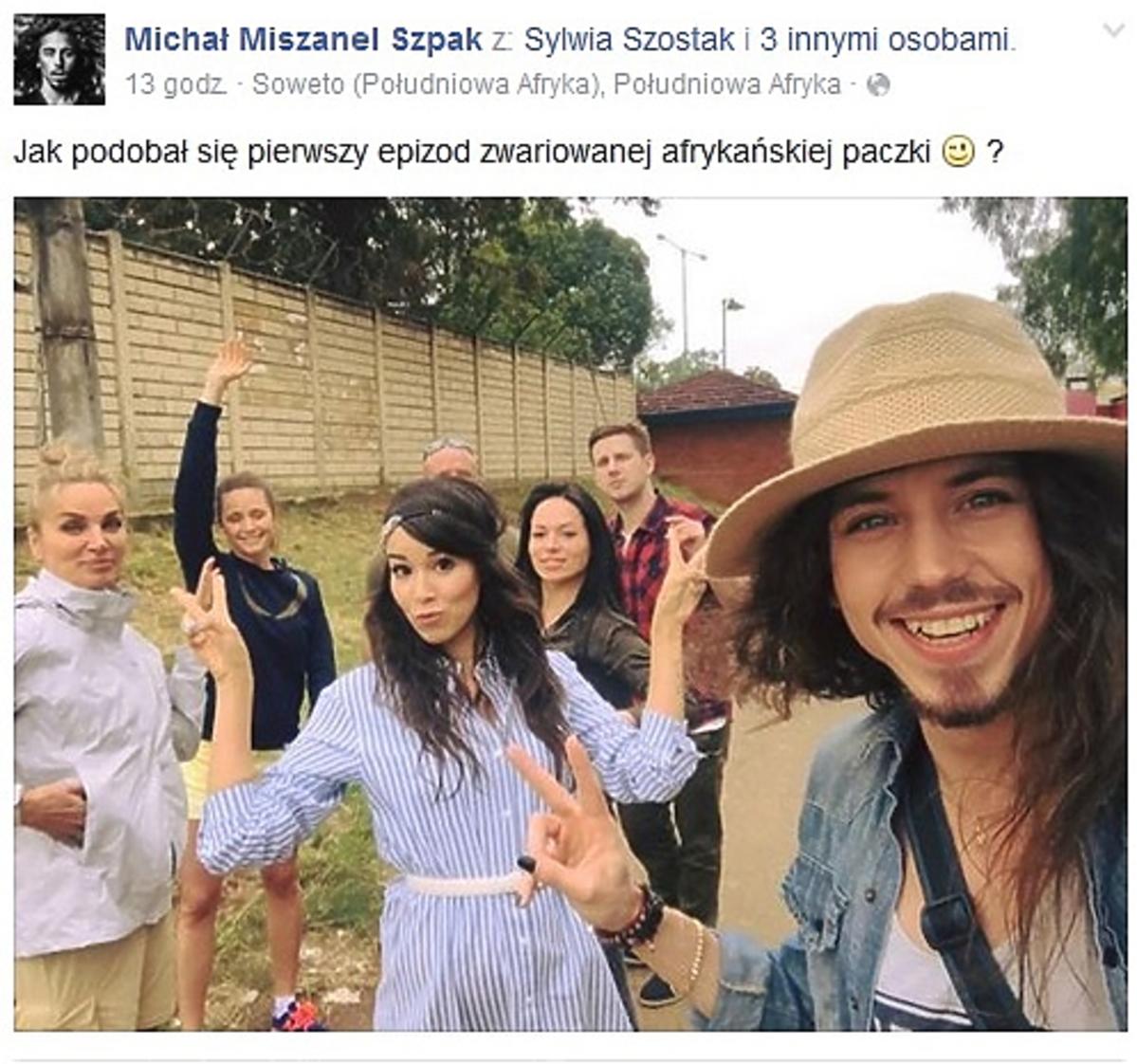 Michał Szpak pokazał zdjęcia z planu Agenta