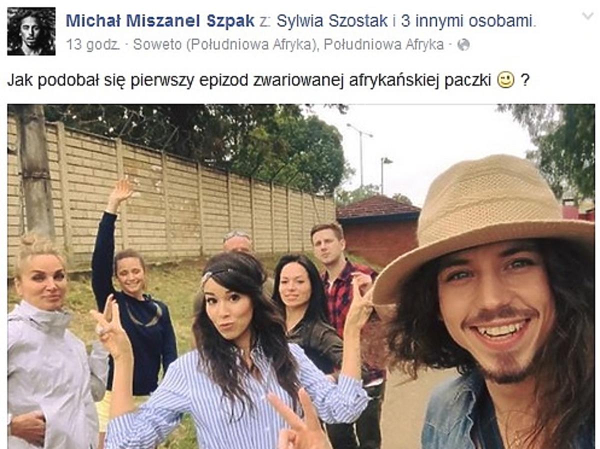 Michał Szpak pokazał zdjęcia z planu Agenta