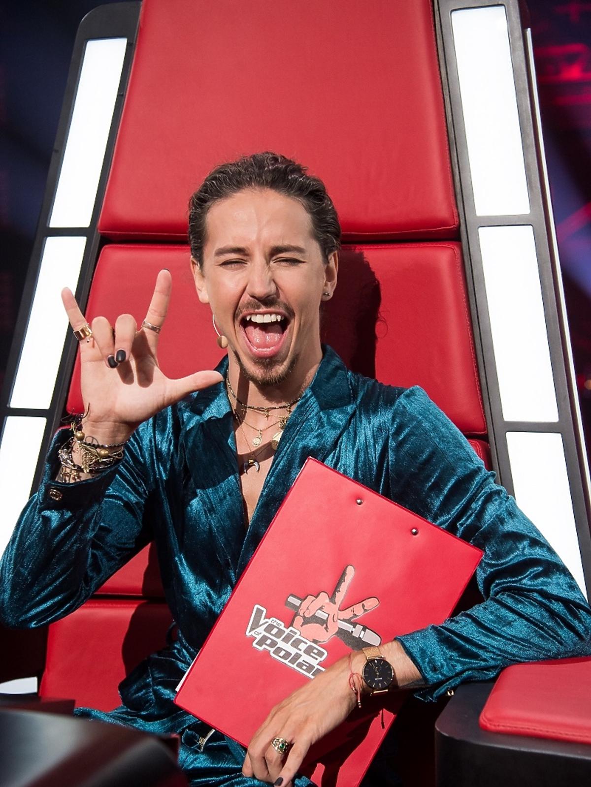 Michał Szpak w The Voice of Poland 9