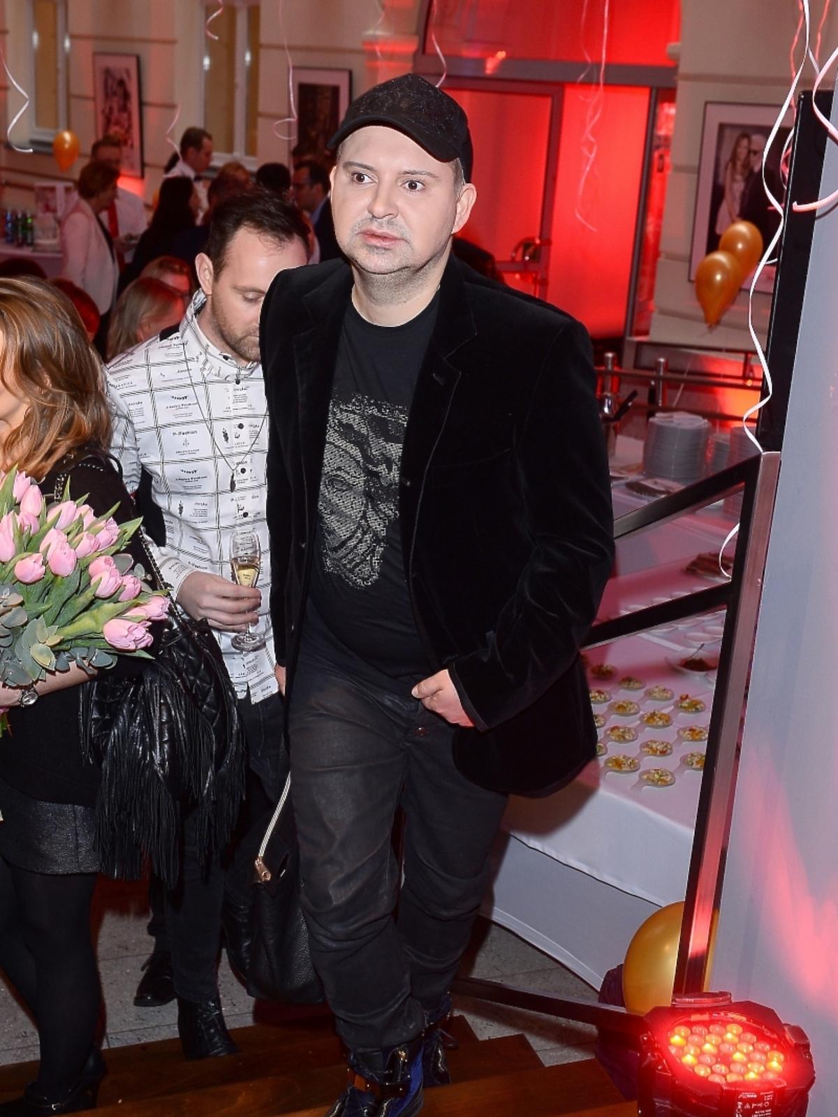 Michał Witkowski na 18. urodzinach magazynu