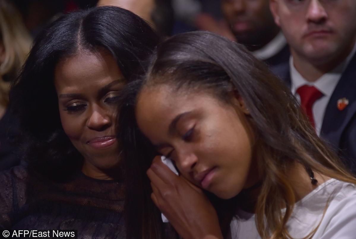 Michelle Obama z córką