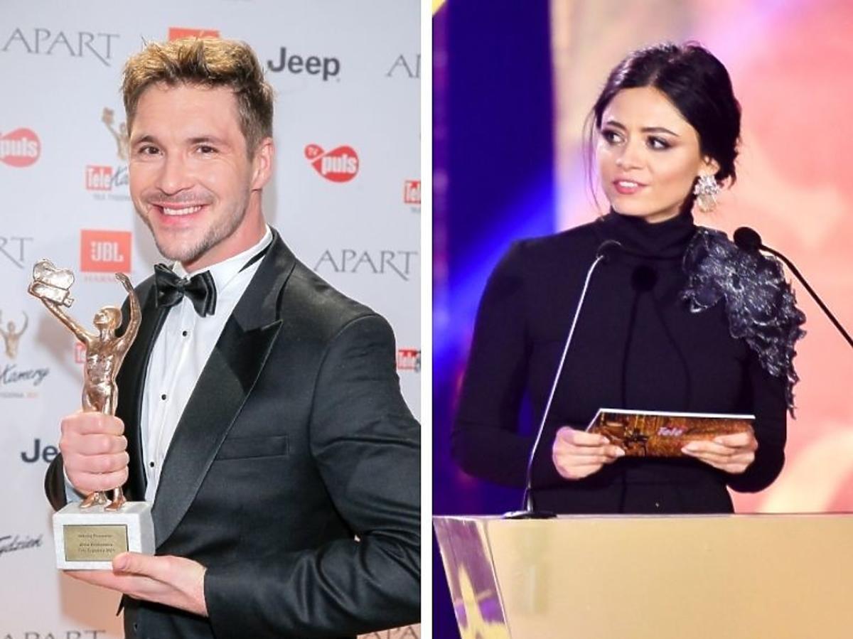 Mikołaj Roznerski i Adriana Kalska na TeleKamerach