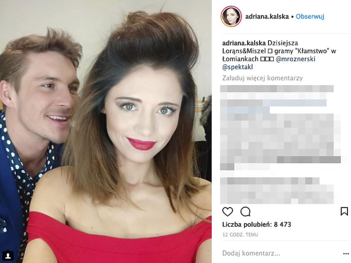 Mikołaj Roznerski i Adriana Kalska są parą