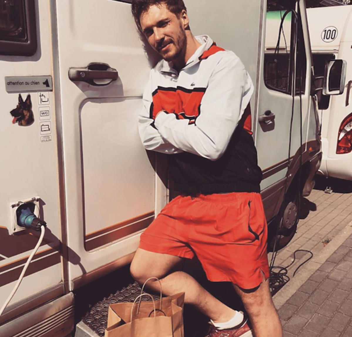 Mikołaj Roznerski na sportowo