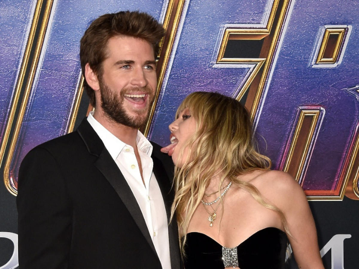 Miley Cyrus i Liam gala