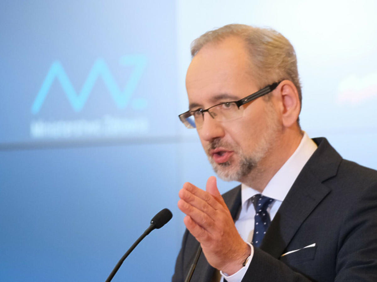 Minister zdrowia Adam Niedzielski