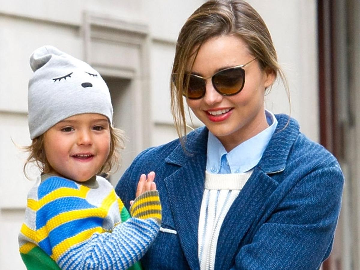 Miranda Kerr z synkiem Flynnem Bloomem
