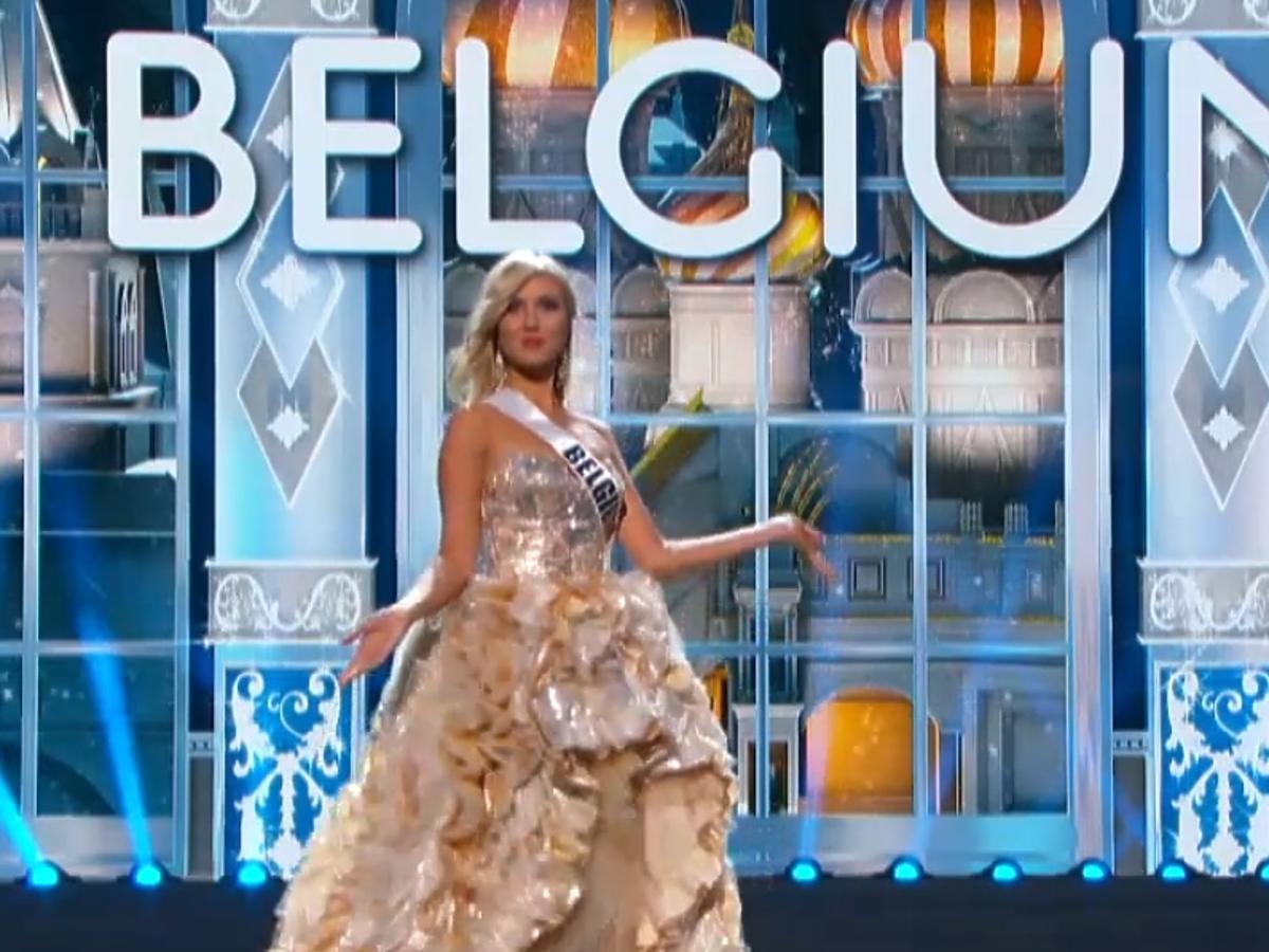 Miss Belgii na Miss Universe 2013 w Moskwie