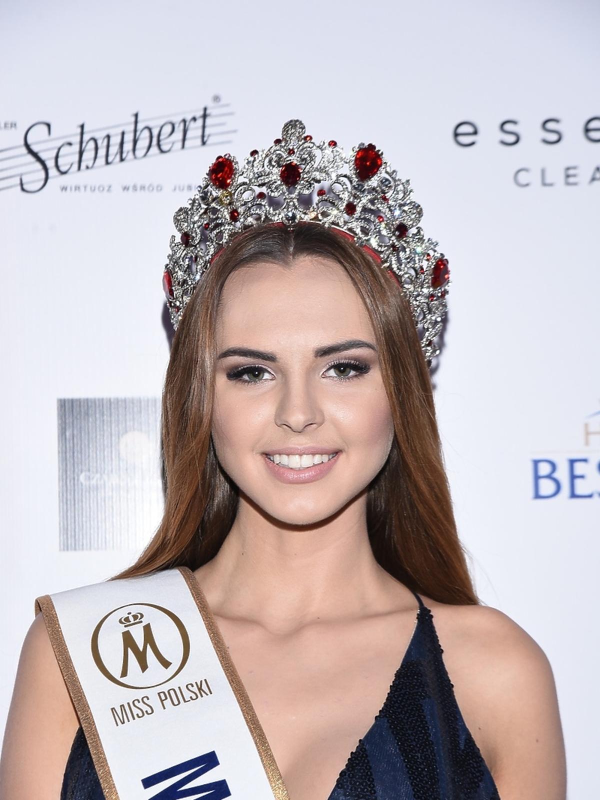 Miss Polski 2015 Magdalena Bieńkowska na wyborach Mistera Supranational