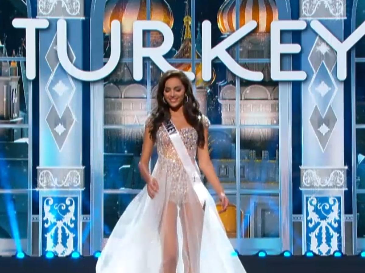 Miss Turcji na Miss Universe 2013 w Moskwie