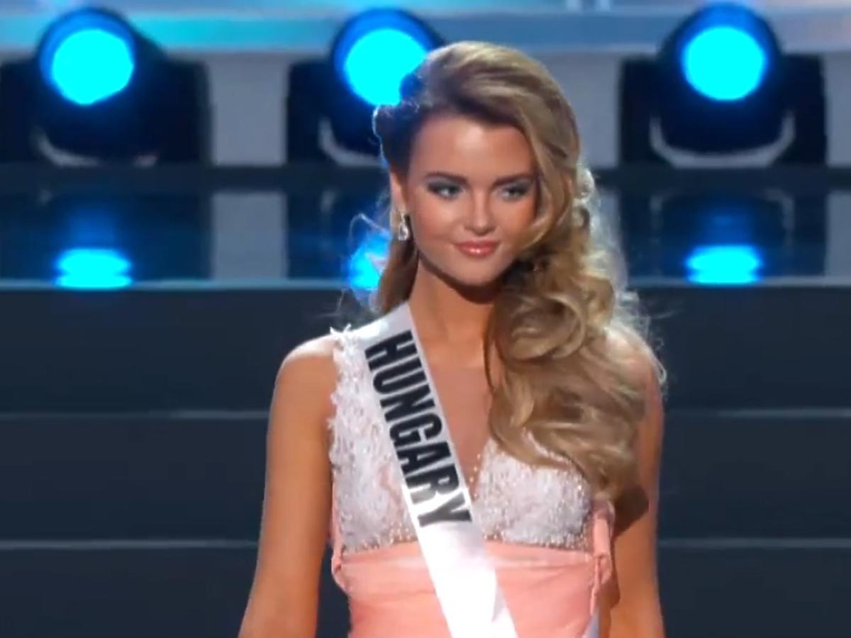 Miss Węgier na Miss Universe 2013 w Moskwie