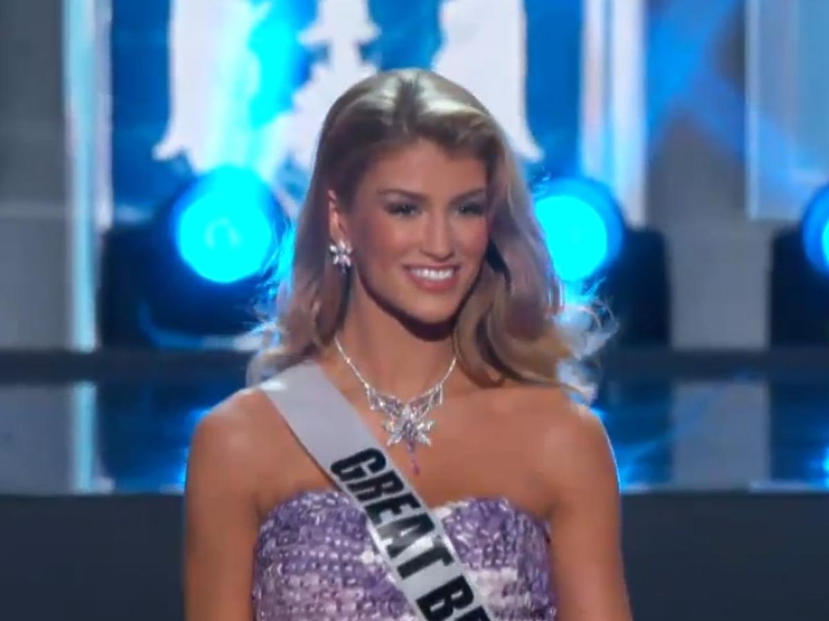 Miss Wielkiej Brytanii na Miss Universe 2013 w Moskwie